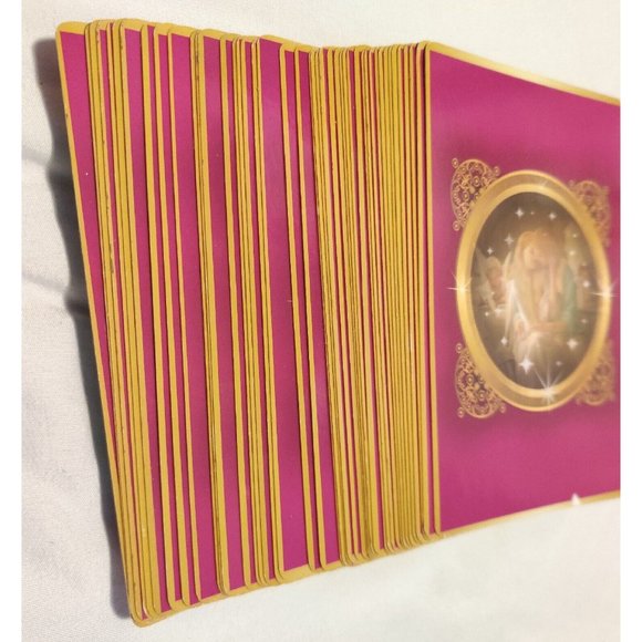 Vtg Romance Angels Oracle Cards Deck & Guidebook by Doreen Virtue OOP Original - Picture 4 of 16